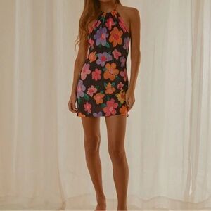 Peppermayo Floral Plisse Mini